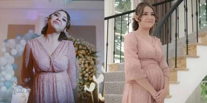 10 Potret Cantik Amanda Manopo Pamer Baby Bump, Auranya Kayak Bumil Beneran deh!