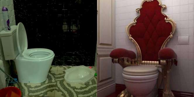Begini Potret Nyeleneh Toilet Milik Selebriti Tanah Air, Ada yang Taruh Singgasana di Kloset