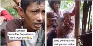 Setia Rawat Anak dan Istrinya yang Dianggap ODGJ, Pria Ini Malah Dikucilkan Warga