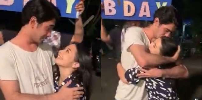 9 Momen Perayaan Ulang Tahun Prilly Latuconsina di Lokasi Syuting, Reza Rahardian Sweet Banget!