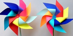 Cara Membuat Kincir Angin Origami Unik dan Menarik dengan Mudah!