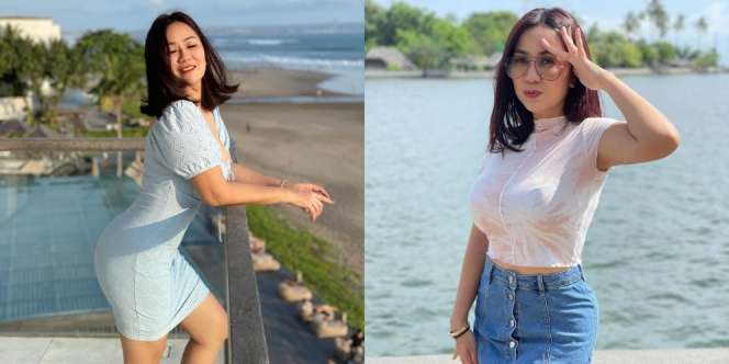 10 Inspirasi Outfit ke Pantai ala Tante Ernie, Dijamin Adem dan Gak Gerah!