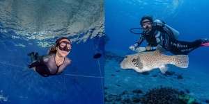 Jalani Hobi Baru, Ini 7 Potret Gisela Anastasia Lakukan Free Diving