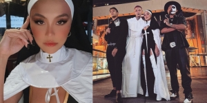 Momen Agnez Mo Rayakan Halloween Party di Amerika Bareng Kekasih, Kostum Biarawatinya Bikin Salfok