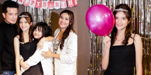 10 Potret Ulang Tahun Adrienne Jasmine Putri Choky Andriano ke-16 yang Dihadiri Para Bintang Kolosal