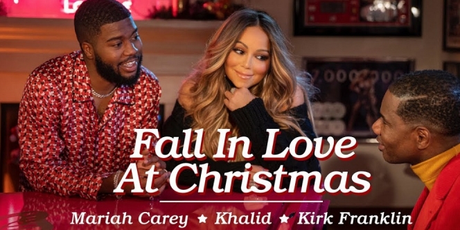 Lirik Lagu Fall in Love at Christmas - Mariah Carey