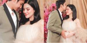 8 Potret Maternity Shoot Terbaru Felicya Angelista, Anggun Bertabur Bunga