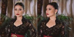 7 Potret Prilly Latuconsina Hadiri Penghargaan FFI Pakai Kebaya Bali, Anggun Sekaligus Misterius