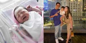 9 Potret Anak Kedua Arief Muhammad yang Baru Saja Lahir Tapi Sudah Punya Gigi!