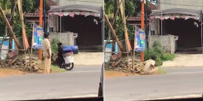 Viral Video ODGJ Salat di Pinggir Jalan Raya, Jadi Pengingat untuk Netizen