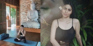 7 Potret Sudut Rumah Ariel Tatum yang Jarang Terekspose, Terlihat Adem dengan Patung Budha