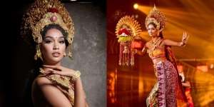 7 Potret Sophia Rogan Pakai Baju Adat Bali di Miss Grand International 2021, Anggun Banget!