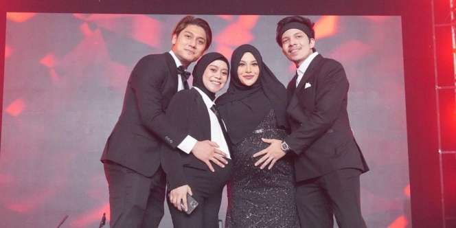 Potret Lesti Kejora di Acara Ulang Tahun Atta Halilintar dengan Jas dan Celana, Baby Bump-nya Curi Perhatian