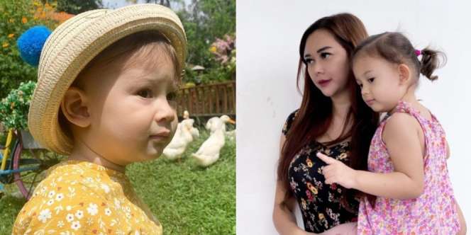 10 Potret Arabella Anak Aura Kasih, Versi Bule Mamanya Banget nih!