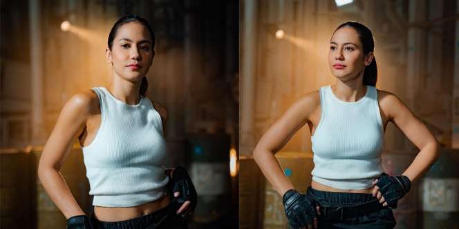 Potret Pevita Pearce dengan Outfit ala Karakter Game PUBG, Keren Abis!
