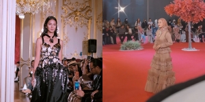 Potret 7 Selebriti Lakukan Fashion Show di Luar Negeri, Dinda Hauw Tampil Anggun Berhijab