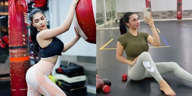 7 Potret Siva Aprilia saat nge-Gym, Pesonnya Bikin Cowok-Cowok Ikutan Keringetan
