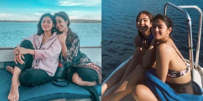 Sama Cantiknya, Ini Momen Gisel dan Naysilla Mirdad Diving sampai Bermain Kura-kura