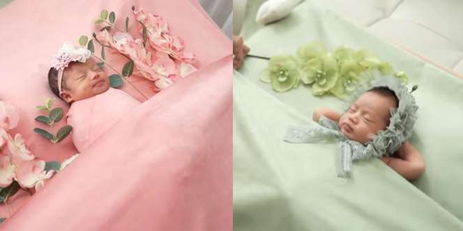 Ini Sederet BTS Photoshoot Baby Bible Anak Felicya Angelista dengan Berbagai Tema, Udah Jago Pose!