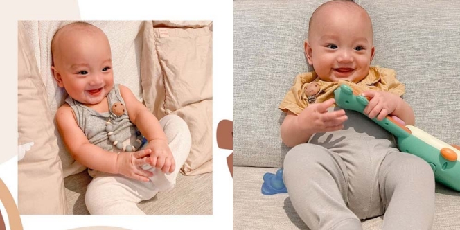 10 Potret Terbaru Baby Anzel Anak Audi Marissa yang Makin Gemesin dan Murah Senyum!