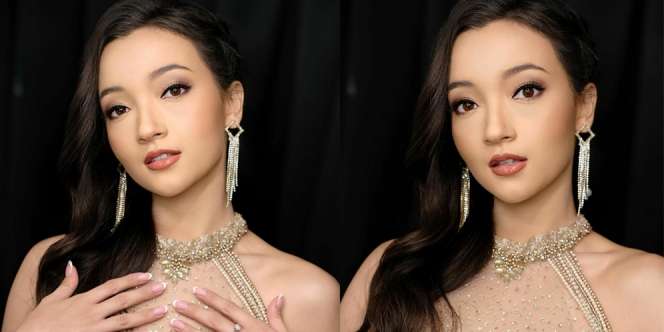 Pesona Megan Domani saat Hadiri SCTV Awards, Cantik Banget loh!