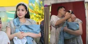 7 Potret Penampilan Nagita Slavina saat Tunjukkan Wajah Baby Rayyanza, Pesonanya Bikin Raffi Ahmad Terhipnotis