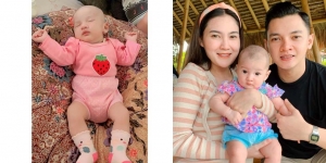 7 Potret Terbaru Baby Gendhis Anak Nella Kharisma dan Dorry Harsa, Cantiknya Disebut Bule Jawa!