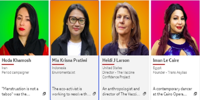 Mia Krisna Pratiwi, Aktivis Lingkungan Indonesia Masuk Daftar BBC 100 Women 2021