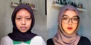 Diputusin karena Penampilan Fisik, Skill Make-Up Wanita Ini Bikin Mantan Nyesel!