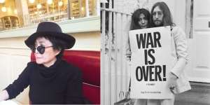 7 Potret Yoko Ono Istri dari John Lennon The Beatles