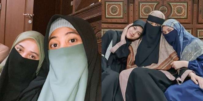 Ubah Penampilan Sepeninggal Ameer Azzikra, Ini 7 Potret Terbaru Nadzira Shafa Bercadar