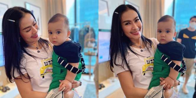 5 Potret Iis Dahlia Momong Baby Ukkasya Anak Zaskia Sungkar, Siap Dititipin Kalau Ortunya Sibuk