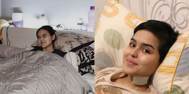 Sempat Disebut Cacat oleh Ibunya Gaga, Ini 10 Potret Laura Anna Tersenyum Tegar Meski Hanya Bisa Berbaring