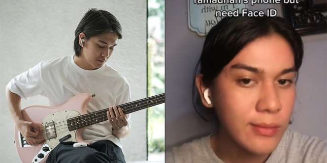 Viral , Sosok Pria Rambut Gondrong Ini Mirip banget dengan Iqbaal Ramadhan!