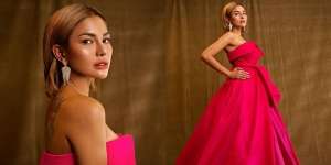 Bak Boneka Barbie, Ini Potret Nikita Mirzani dengan Rambut Blonde Pakai Gaun Warna Pink Memikat