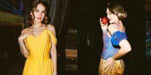 Adu Gaya Luna Maya VS Cinta Laura Jadi Belle dan Snow White saat Cosplay Disney Princess