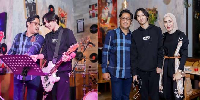 10 Potret Ulang Tahun Ardio Taulany ke-15, Anak Andre Taulany yang Tingginya Ngalahin Papanya