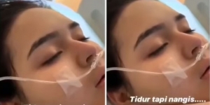 Kembali Viral Video Laura Anna Menangis Saat Tidur Pasca Kecelakaan, Netizen: Kok Aku Mewek