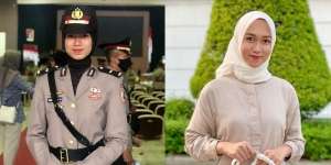 Potret Cantik Ipda Nadya Ayu, Kapolsek Termuda se-Indonesia yang Gak Risih Patroli ke Hutan