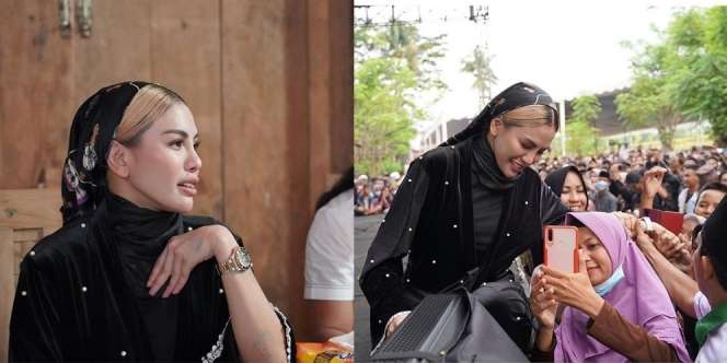 Ini Potret Nikita Mirzani Hadiri Undangan Pesantren, Pesona Saat Pakai Kerudung Banjir Pujian Netizen