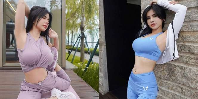 10 Potret Maria Vania PD Pamer Ketiak Mulus, Bikin Netizen Iri!