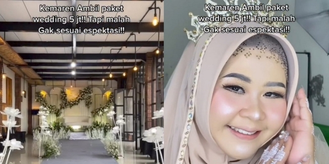Viral Paket Wedding Super Murah Cuma Rp5 Juta, Hasil Dekor dan Make Up-nya  Melebihi Ekspektasi