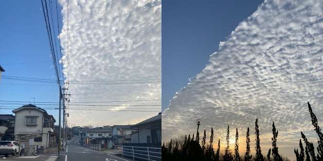 Bikin Heboh, Berikut 7 Penampakan Awan Unik yang Menutupi Sebagian Langit di Jepang