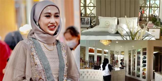 10 Potret Megahnya Rumah Reza Gladys Crazy Rich dari Cianjur, Ada Ruang Sauna Khusus lho!