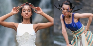 Ini Gaya Pemotretan Finalis Indonesian Next Top Model dengan Tema Etnik dan 'Buas'