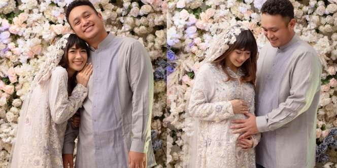 8 Potret Tasyakuran 4 Bulanan Kehamilan Adiezty Fersa Istri Gilang Dirga, Tetap Heboh dan Kocak
