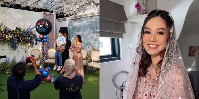 10 Momen Tasyakuran 4 Bulan Kehamilan Faradilla Yoshi Sekaligus Gender Reveal yang Dihadiri Orang Terdekat