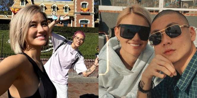 10 Potret Mesra Agnez Mo dan Adam Rosyadi di AS yang Makin Terbuka dan Tak Hiraukan Omongan Haters
