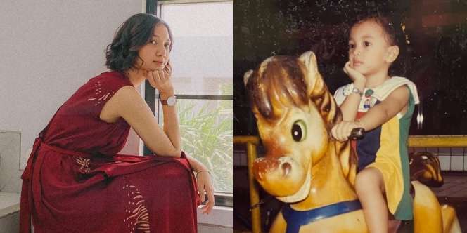 7 Potret Masa Kecil Sheila Dara Aisha, Sudah Sering Bengong dan Judes Sejak Dulu