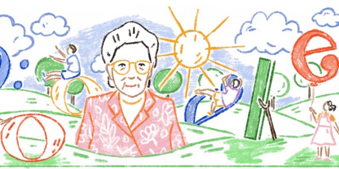 Sandiah Ibu Kasur Tampil di Google Doodle, Siapakah Dia?